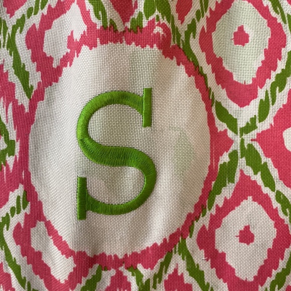 “S” monogrammed large tote - Picture 2 of 3